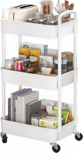 Carrito organizador plastico - , 3