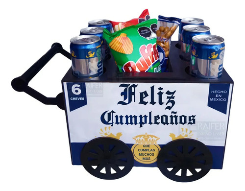 Snack serving cart beer cup - beer,