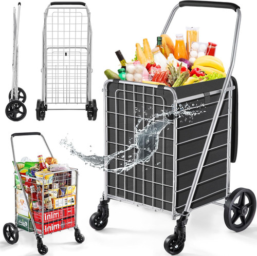 Carrito compras plegable - de,
