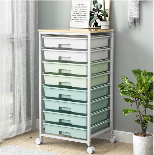 Carrito organizador ruedas - , 8