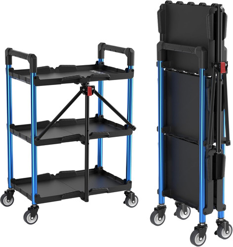 Carrito servicio plegable - carrito, de