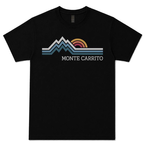 Monte carrito retro logo - monte,