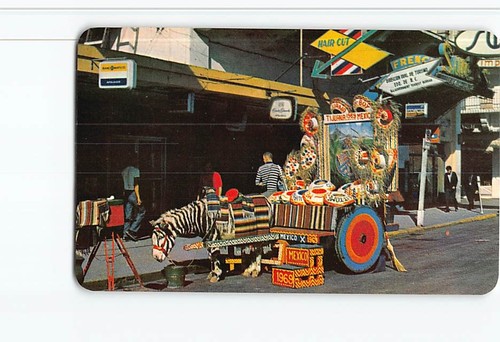 Postcard tipico carrito - tipico,